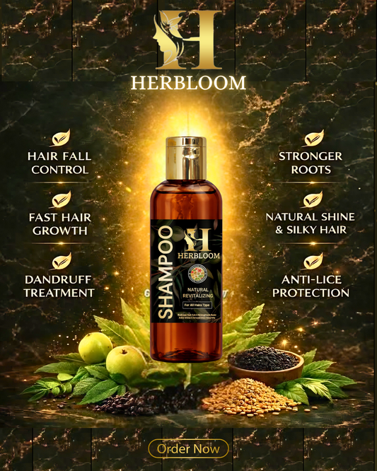HERBLOOM NATURAL REVITALIZING SHAMPOO 250ml