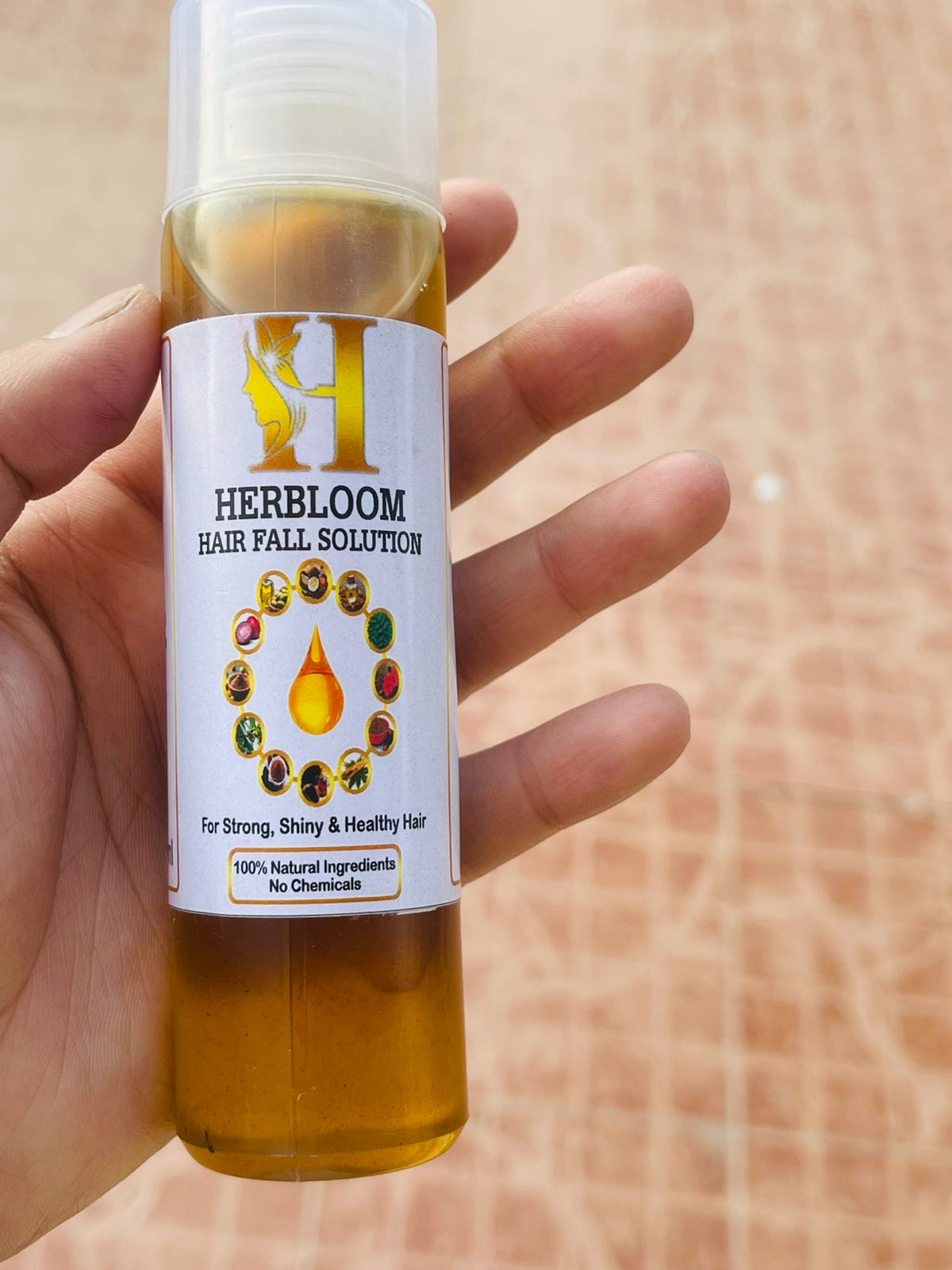🌿 Herbloom Hair fall Solution Oil – 100ml